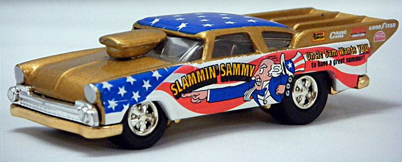 Johnny Lightning Summerfest Promo -  Slammin Sammy 55 Ford Fairlane Pro Modified