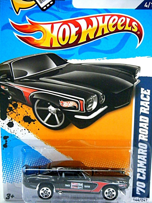 Hot Wheels - 1970 Chevrolet Camaro Split Bumper Road Race Car