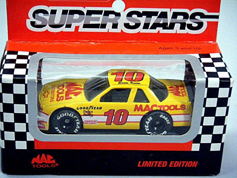 Matchbox NASCAR Super Stars: Rare MAC Tools Corporate Promo Ernie Irvan Chevrolet Lumina