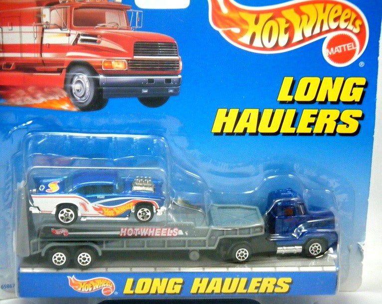Hot Wheels Long Haulers - Top Fuel Dragster Transport
