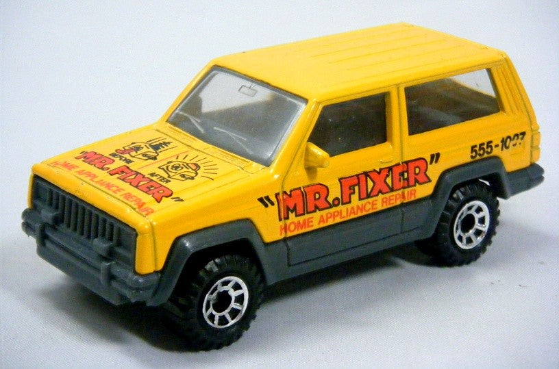 Matchbox - Jeep Cherokee - Mr Fixer Appliance Repair Truck