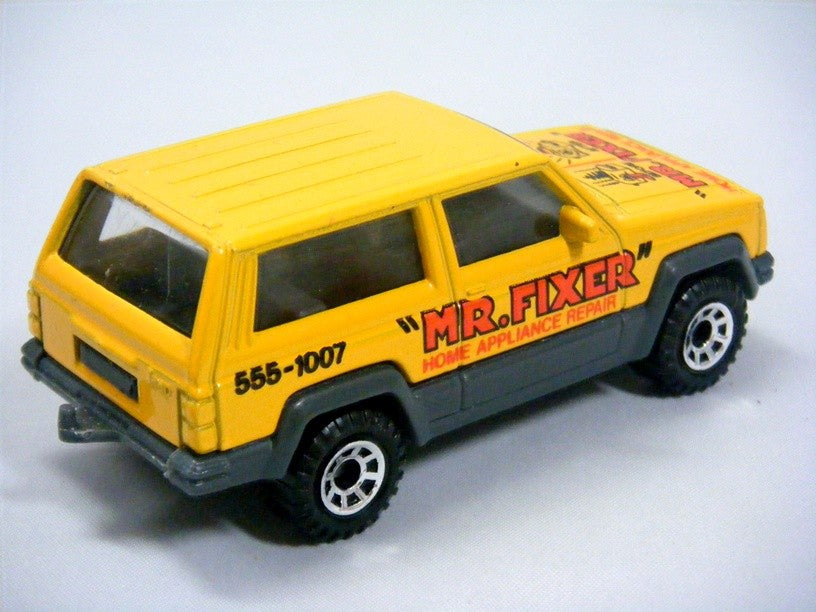 Matchbox - Jeep Cherokee - Mr Fixer Appliance Repair Truck