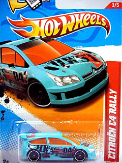 Hot Wheels Citroen C4 Rally Car