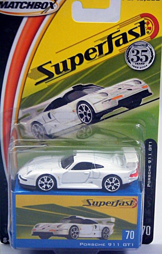 Matchbox 35th Anniversary Superfast Porsche 911 GT I
