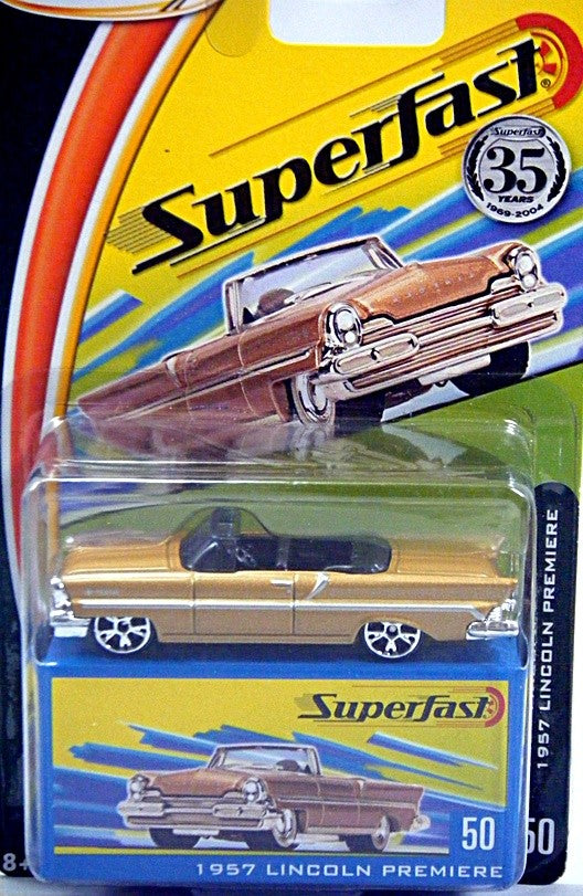 Matchbox 35th Anniversary Superfast 1957 Lincoln Premiere Convertible