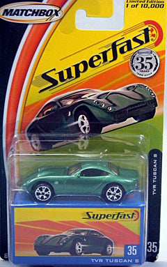 Matchbox 35th Annivesary Superfast - TVR Tuscan S Sports Car