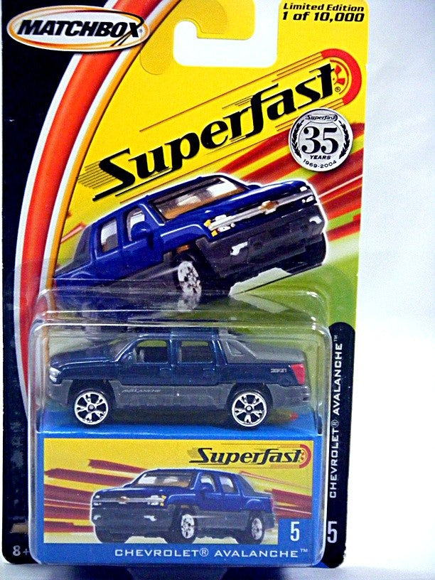 Matchbox 35th Superfast - Chevrolet Avalanche Pickup Truck