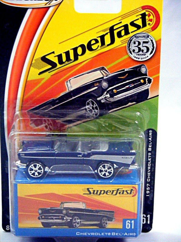 Matchbox 35th Anniversary Superfast -1957 Chevrolet Belair Convertible
