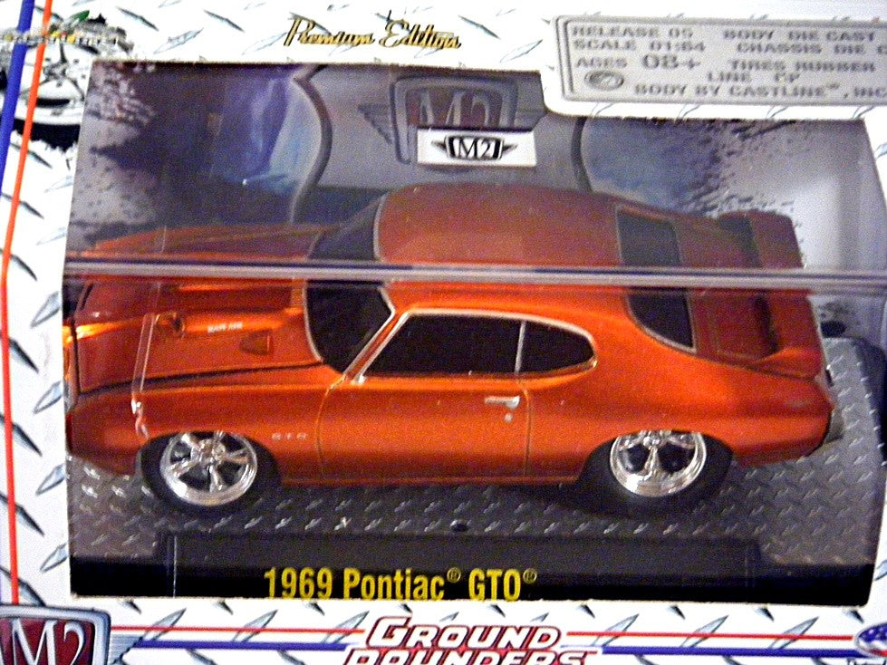 M2 Machines Ground Pounders - 1969 Pontiac GTO