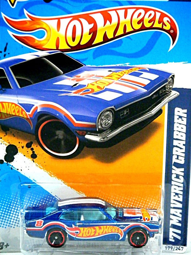 Hot Wheels - Stunning 1971 Ford Mustang Grabber Muscle Car
