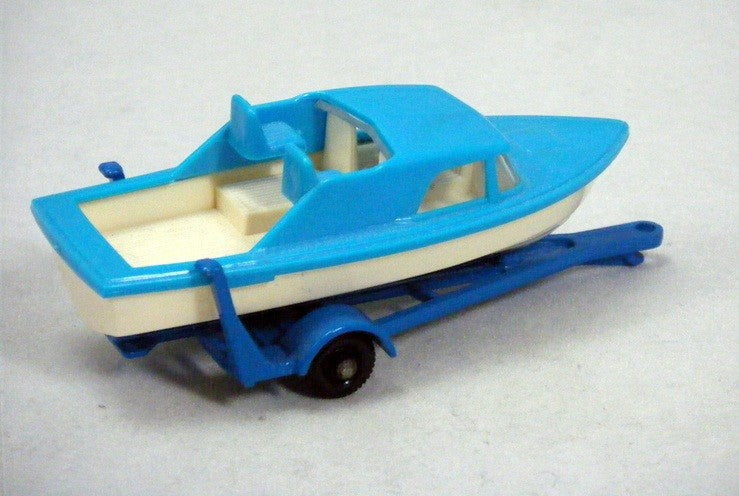 Matchbox Regular Wheels - Speed Boat and Trailer