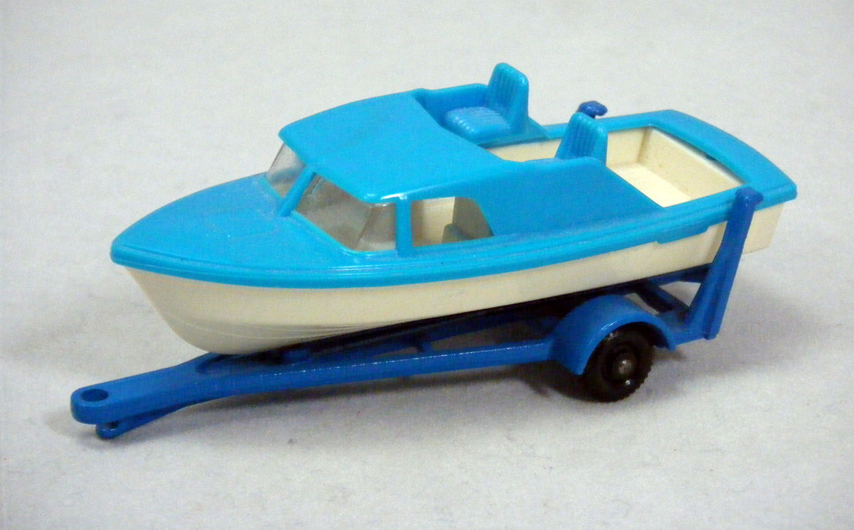 Matchbox Regular Wheels - Speed Boat and Trailer