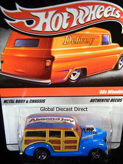 Hot Wheels Delivery - Sweet Rides Almond Joy 1940's Ford Surf Woodie