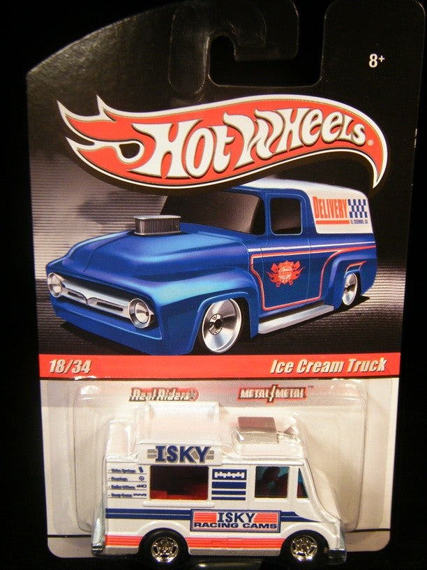 Hot Wheels Slick Rides ISKY Cams Ice Cream Truck