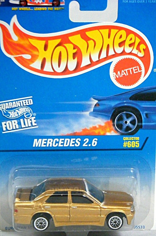Hot Wheels - Rare Mercedes-Benz 2.6 190E Sedan