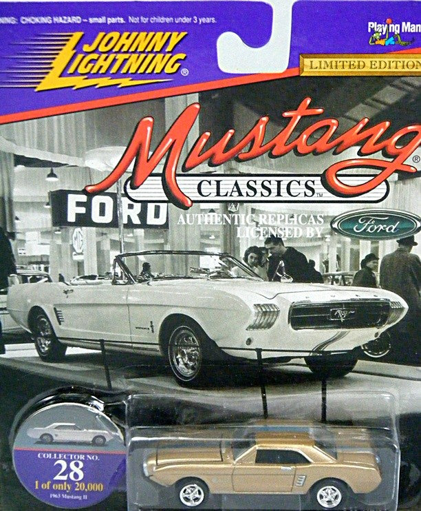 Johnny Lightning Mustang Classics - 1963 Ford Mustang Concept Car