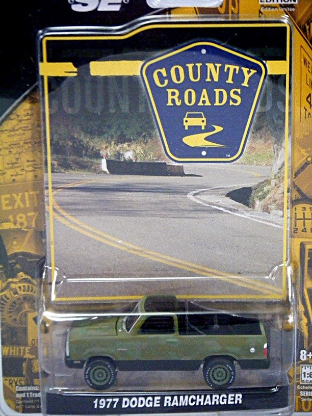 Greenlight County Roads - 1977 Dodge Ramcharger Camoflaged