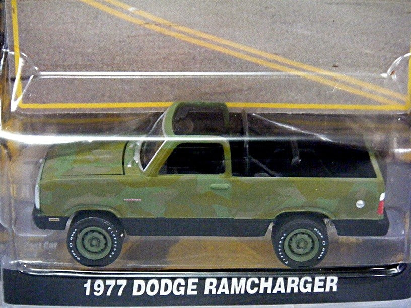 Greenlight County Roads - 1977 Dodge Ramcharger Camoflaged
