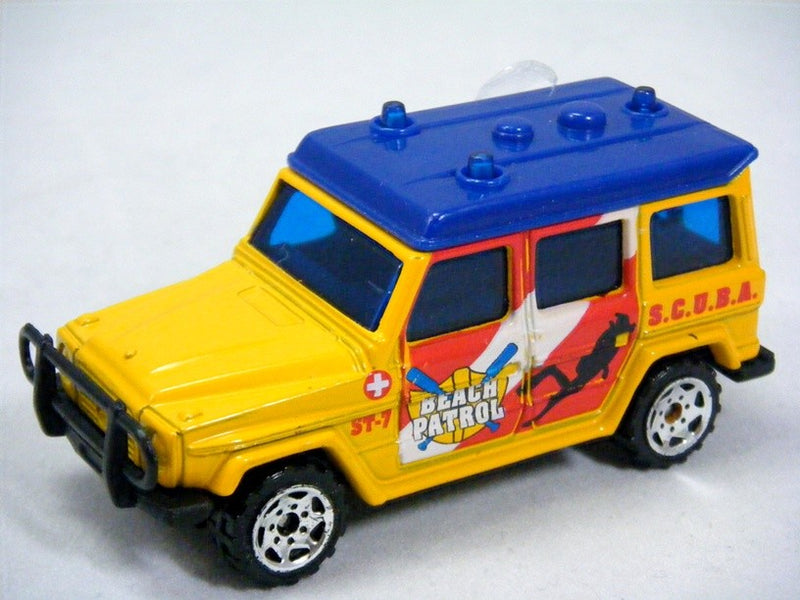 Matchbox - Mercedes-Benz 280 GE Lifeguard Beach Patrol Truck