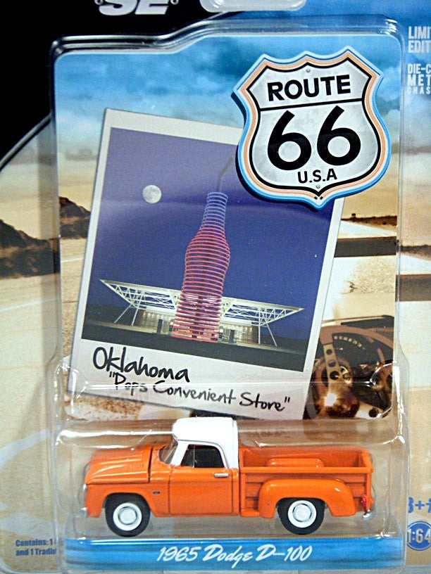 Greenlight Route 66 Series - 1965 Dodge D-100 Pickup Truck