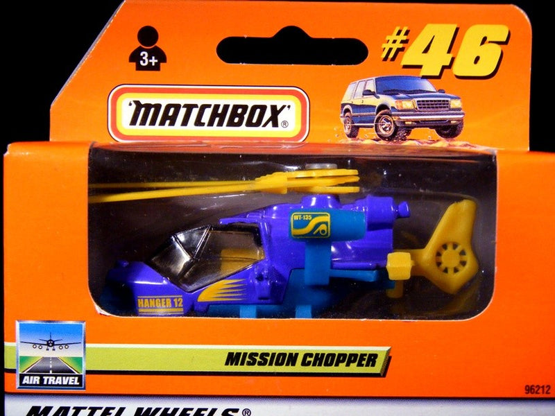 Matchbox Mission Chopper Helicopter
