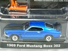 Greenlight Muscle Car Garage Hobby Collection - 1969 Ford Mustang Boss 302