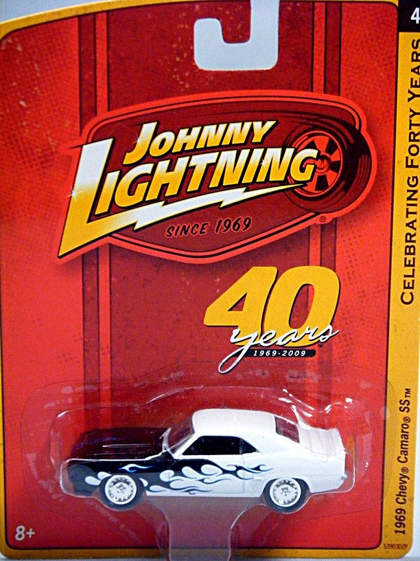 Johnny Lightning 40th Anniversary R-4 1969 Chevrolet Camaro SS
