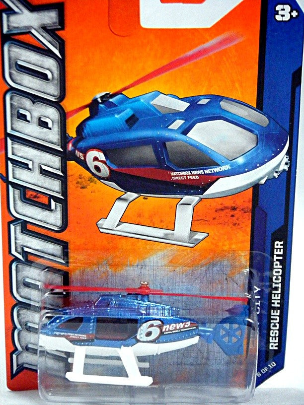 Matchbox - News 6 TV Helicopter