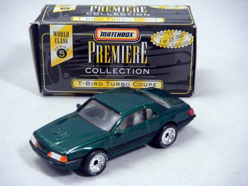 Matchbox Premiere Series - Select Class - Ford Thunderbird Turbo Coupe