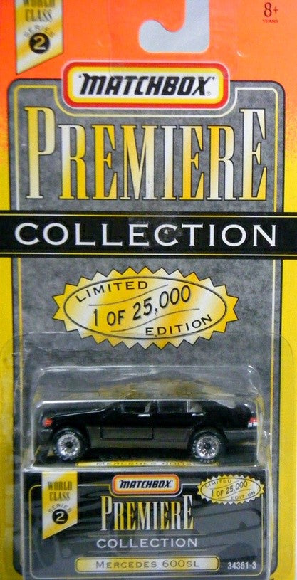 Matchbox Premiere Series - Mercedes 600 SEL Sedan