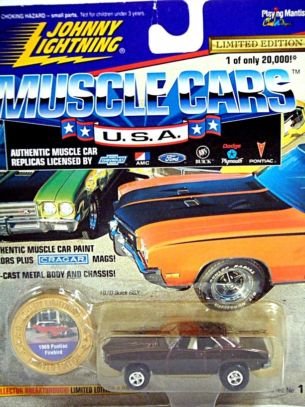 Johnny Lightning Muscle Cars USA - 1969 Pontiac Firebird