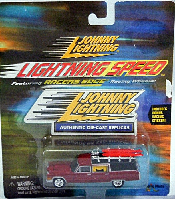 Johnny Lightning - Lightning Speed Series - "Heavenly Hearse" Cadillac Surf Hearse