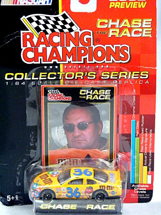 Racing Champions - 2002 NASCAR Chase the Race Preview Series - Ken Schrader M&M's Pontiac Grand Prix