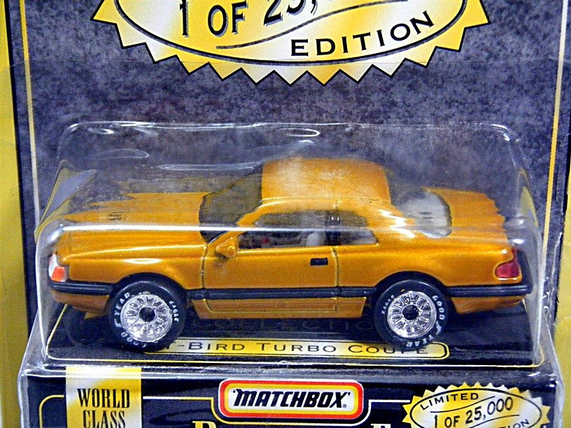 Matchbox Premiere Series - World Class - Ford Thunderbird Turbo Coupe