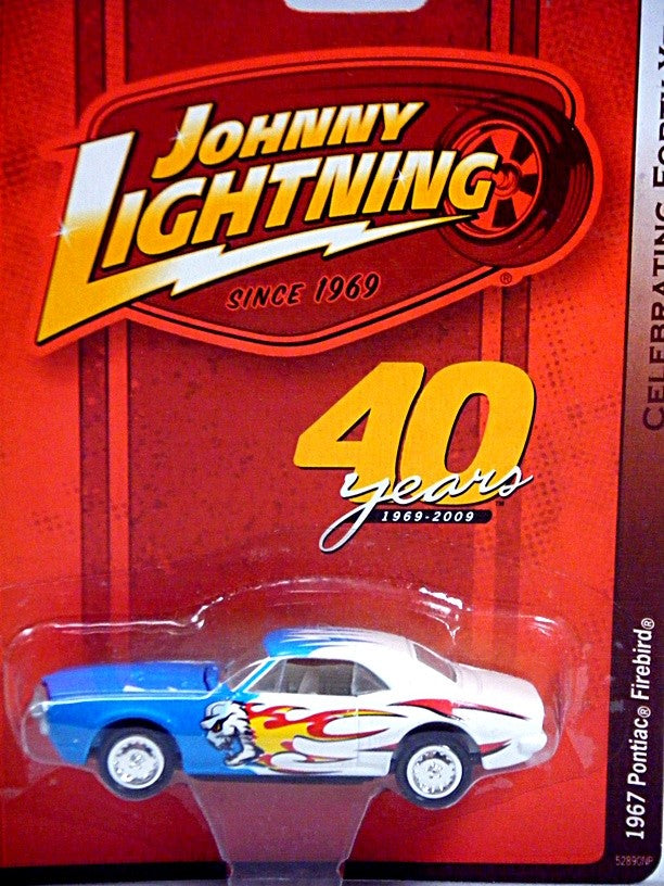 Johnny Lightning 40th Anniversary R-7: 1967 Pontiac Firebird