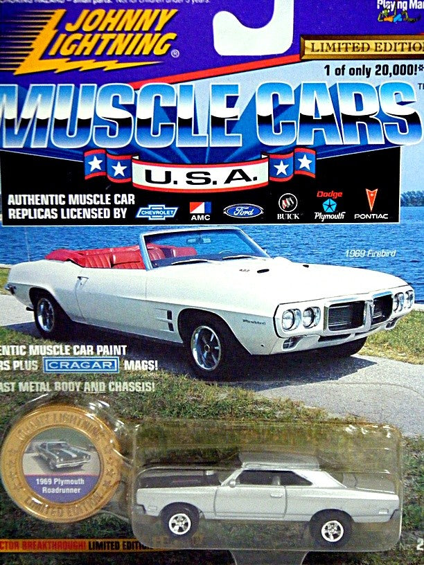 Johnny Lightning Muscle Cars USA - 1969 Plymouth Road Runner