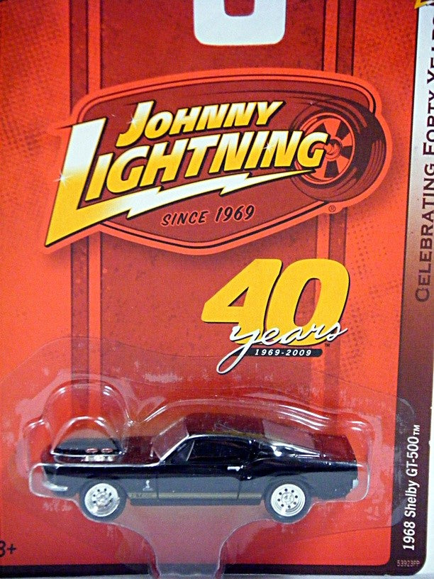 Johnny Lightning 40th Anniversary R7: 1968 Ford Mustang Shelby GT-500