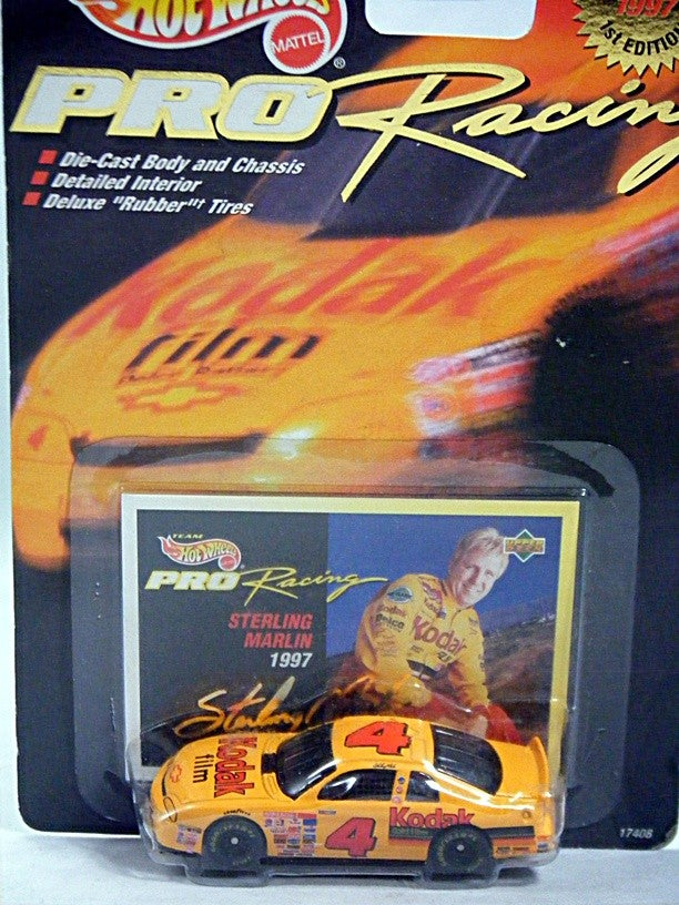 Hot Wheels Pro Racing - 1997 First Edition - Sterling Marlin Kodak Chevrolet Monte Carlo