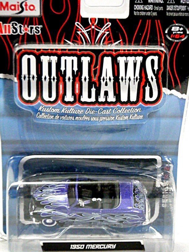 Maisto Outlaw Kustoms - 1950 Mercury Convertible