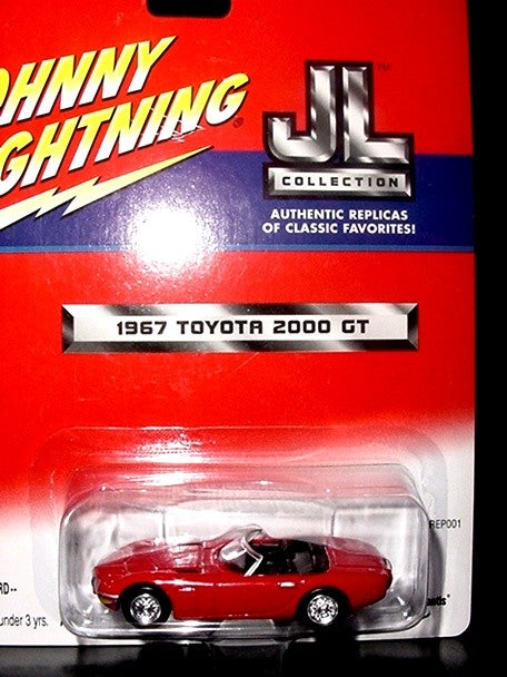 Johnny Lightning JL Collection Series Toyota 2000GT Convertible 