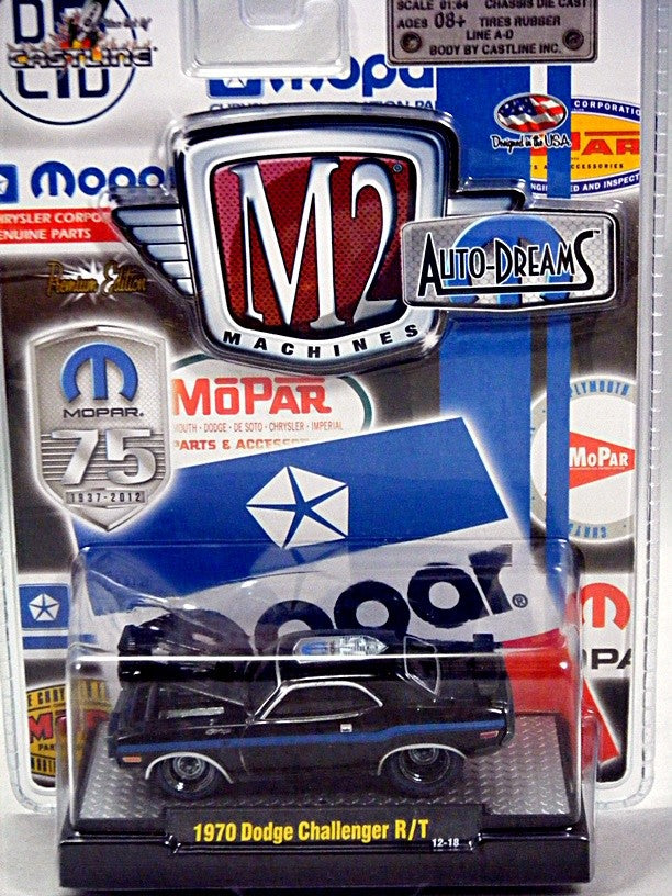 M2 Machines Auto Dreams - 75th Anniversary 70 Dodge Challenger R/T