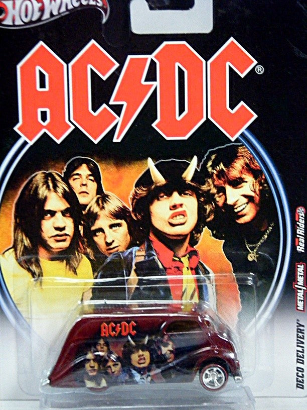 Hot Wheels Rock Live Nation Series - AC-DC Deco Delivery Van