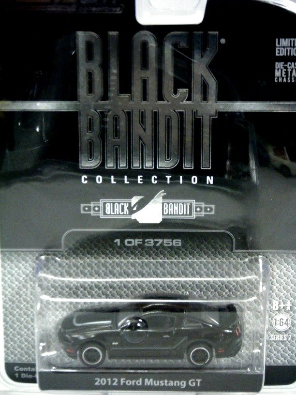 Greenlight Black Bandit 2012 Ford Mustang GT  