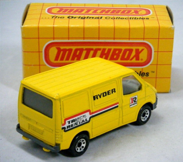 Matchbox - Ryder Truck Rental Ford Tranist Van