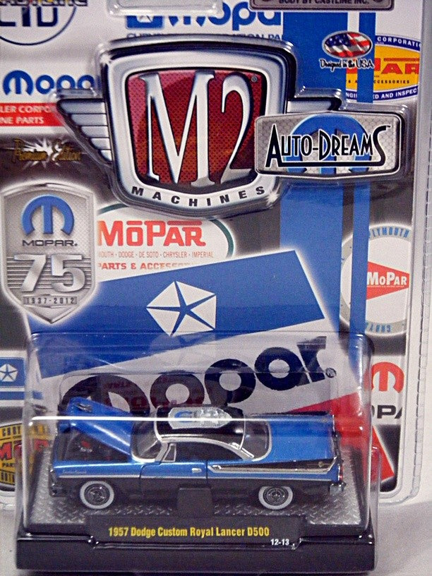 M2 Machines Auto Dreams - 75th Anniversary 1957 Dodge Custom Royal Lancer D500
