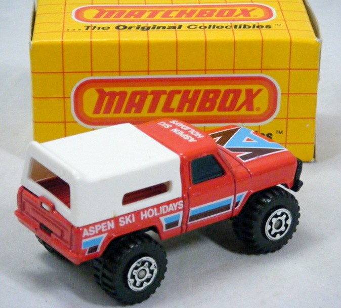 Matchbox Aspen Ski Holiday Ford Pickup Truck