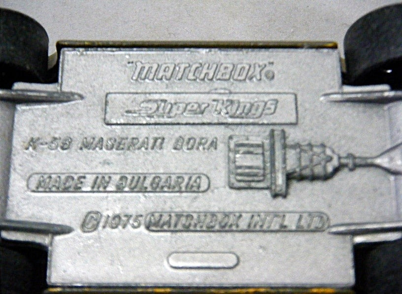 Matchbox Speed Kings - Maserati Bora