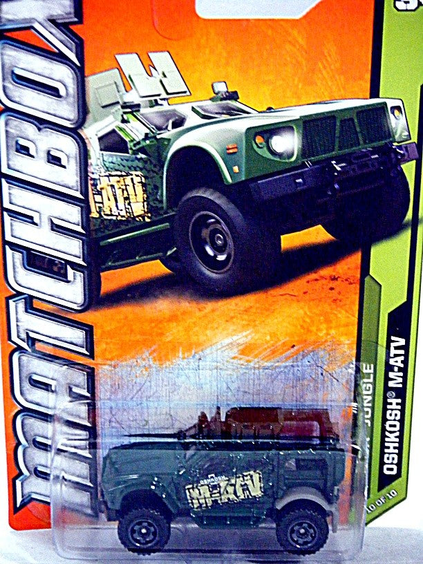 Matchbox - Oshkosh M-ATV Military Armored 4x4