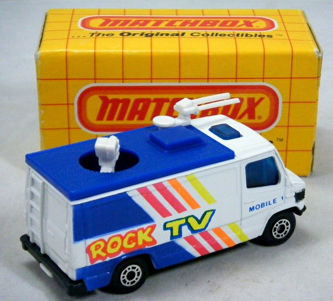 Matchbox MTX Mobile Rock Concert Sattelite Radar Truck