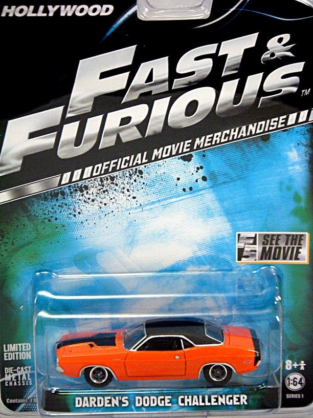 Greenlight Hollywood - Fast & Furious - Dardens Dodge Challenger